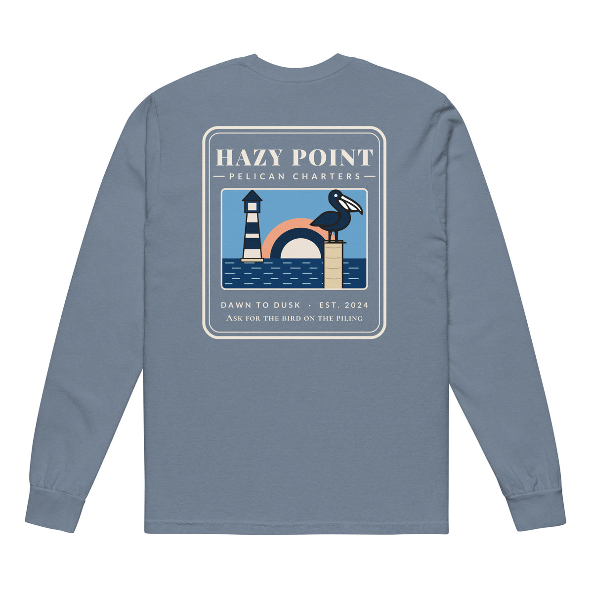 Pelican Charters Long Sleeve Tee