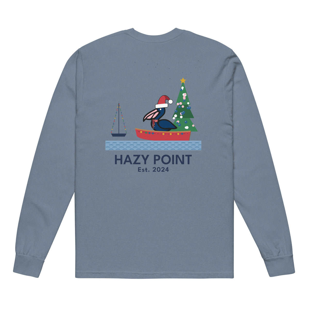 Christmas Boat Parade Long Sleeve Tee