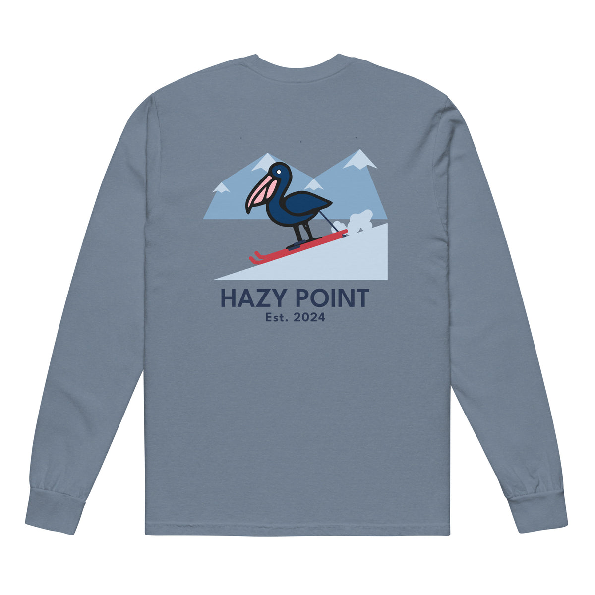 Pelican Ski Run Long Sleeve Tee
