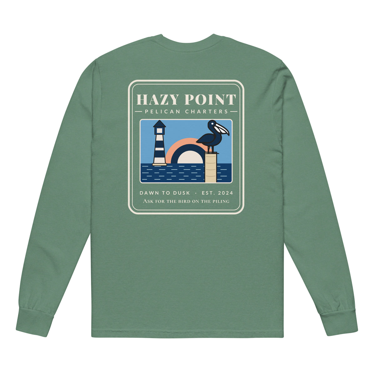 Pelican Charters Long Sleeve Tee