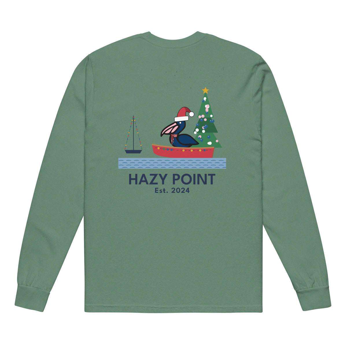 Christmas Boat Parade Long Sleeve Tee