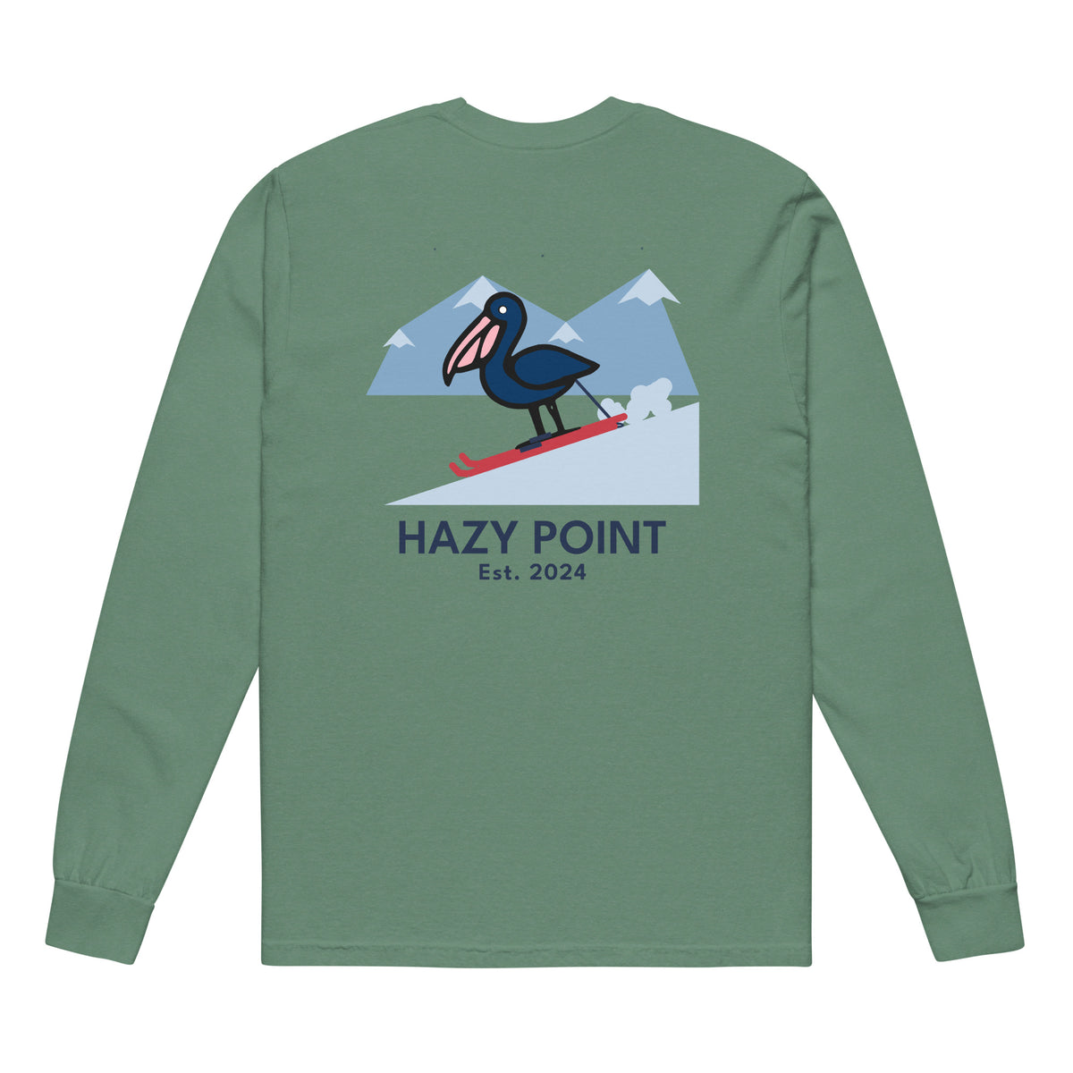 Pelican Ski Run Long Sleeve Tee