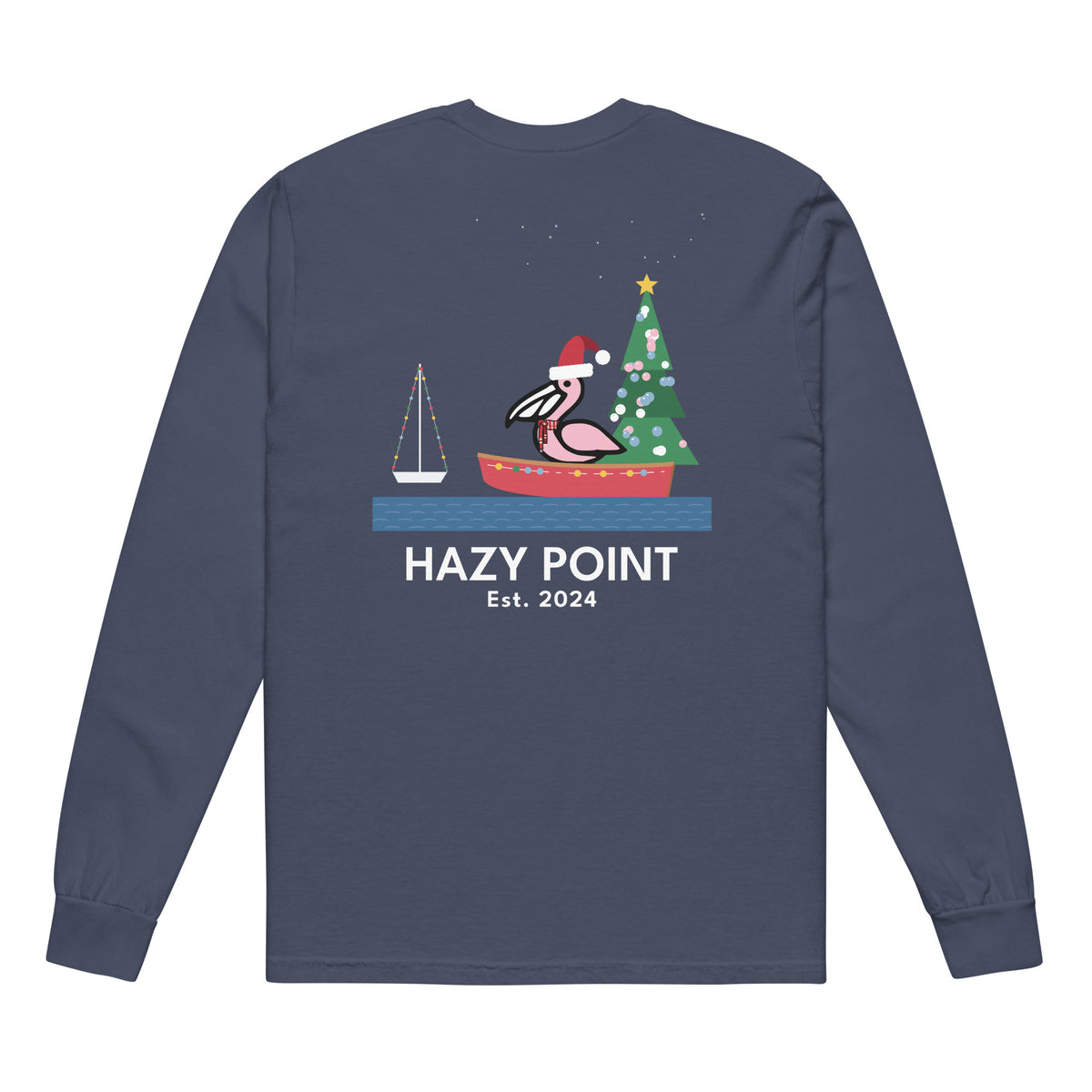 Christmas Boat Parade Long Sleeve Tee