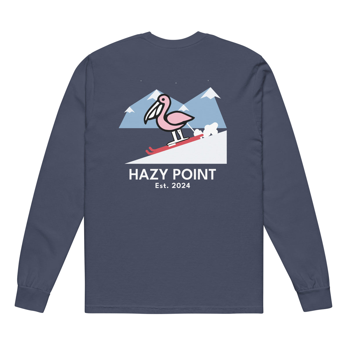 Pelican Ski Run Long Sleeve Tee