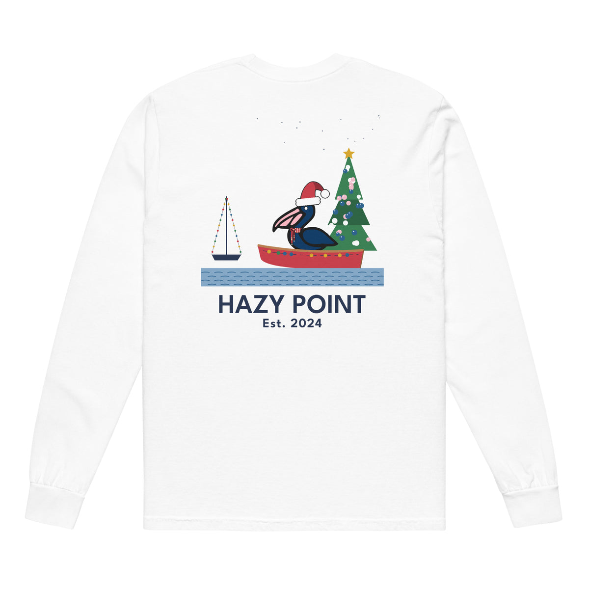 Christmas Boat Parade Long Sleeve Tee