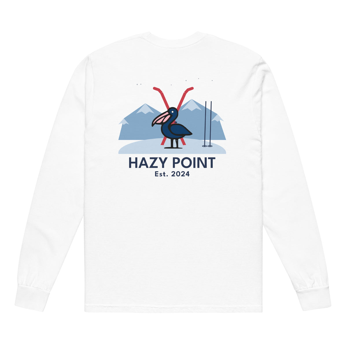 Crossed Skis Long Sleeve Tee
