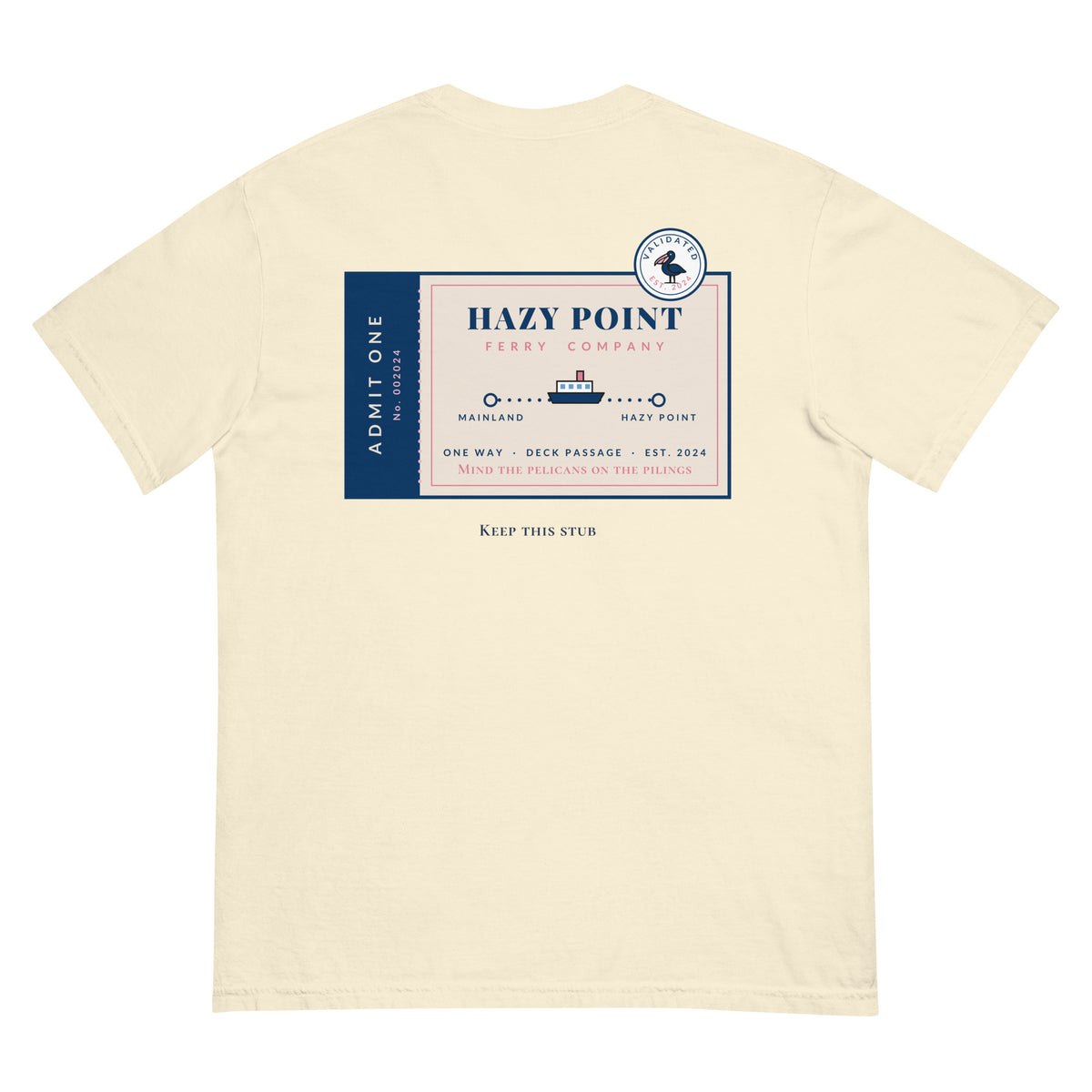 Ferry Ticket Tee