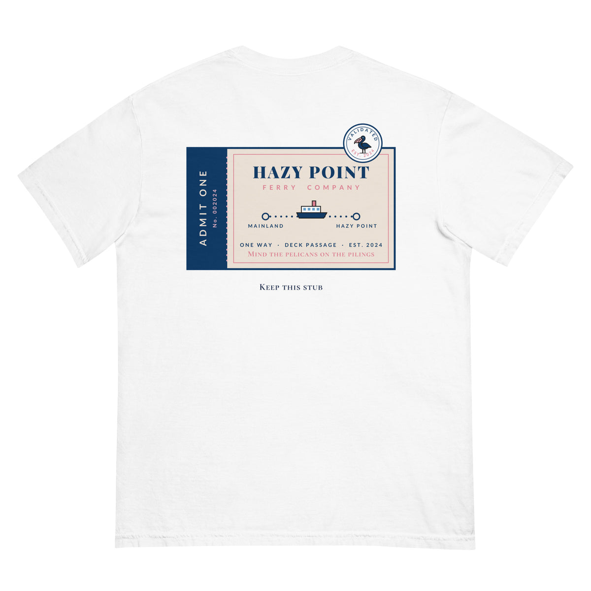 Ferry Ticket Tee